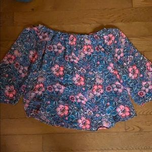 Floral Flowy Express top